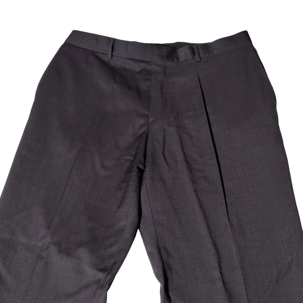 Hugo Boss James Brown Black Dress Pants Mens 38R (36.25x32 Actual)